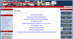 Desktop Screenshot of isjbacau.ro